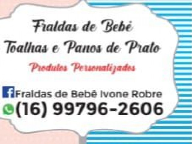 Fraldas de BeBê de Ivone Robre